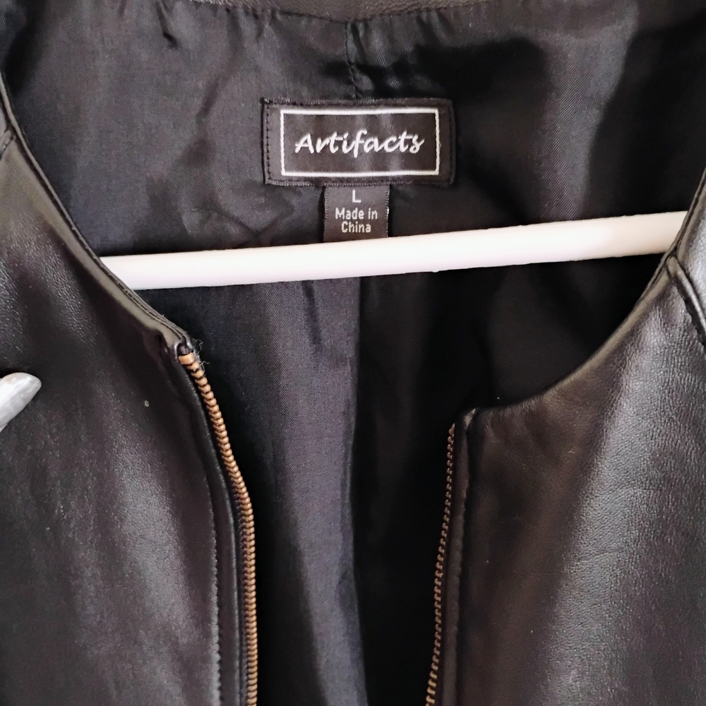 Black Leather Jacket for Women